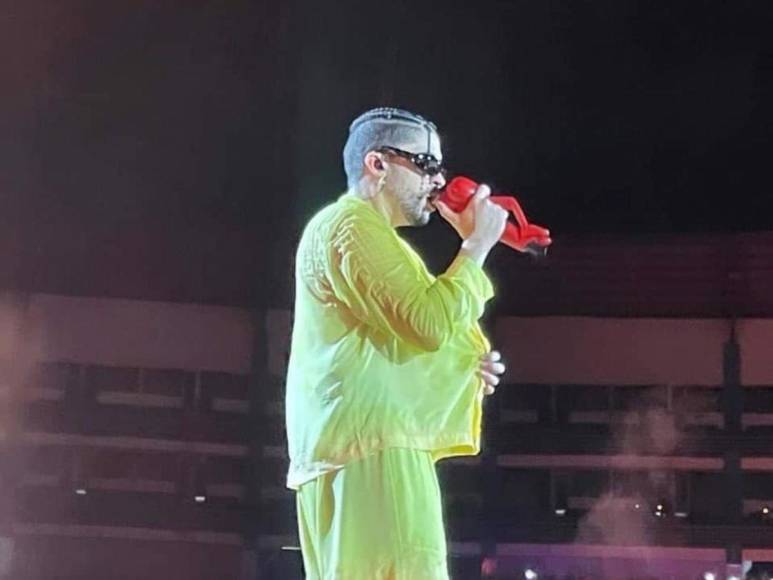 Las imperdibles imágenes que dejó el concierto de Bad Bunny en Honduras