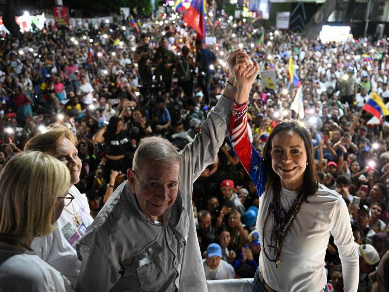 Así se vivió el cierre de campaña presidencial en Venezuela