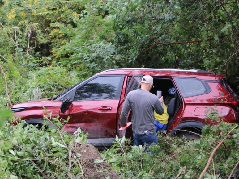 Imágenes del fatal accidente vehicular en el que murió un bebé de 6 meses