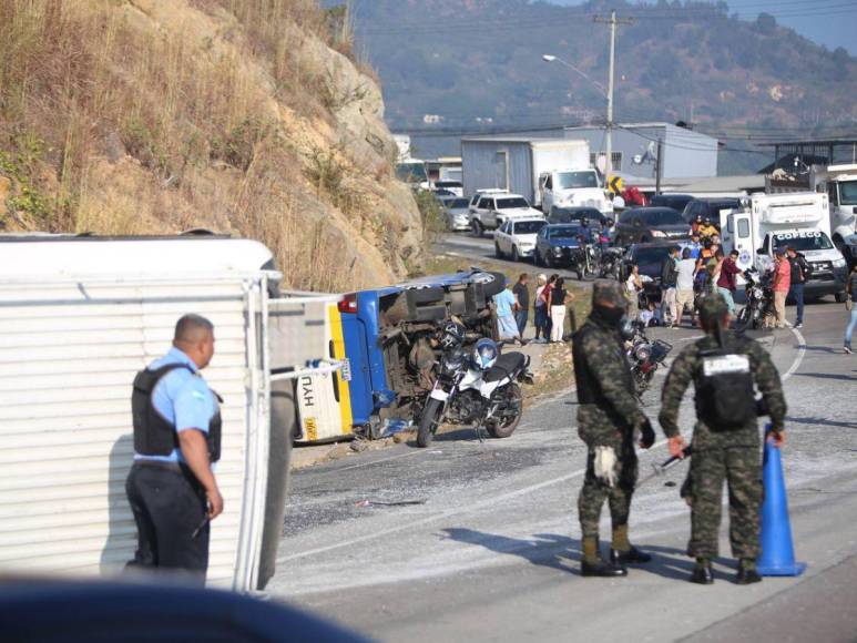 “Pensé en mis hijos”: Drama de pasajeros heridos tras accidente de rapiditos en la CA-5