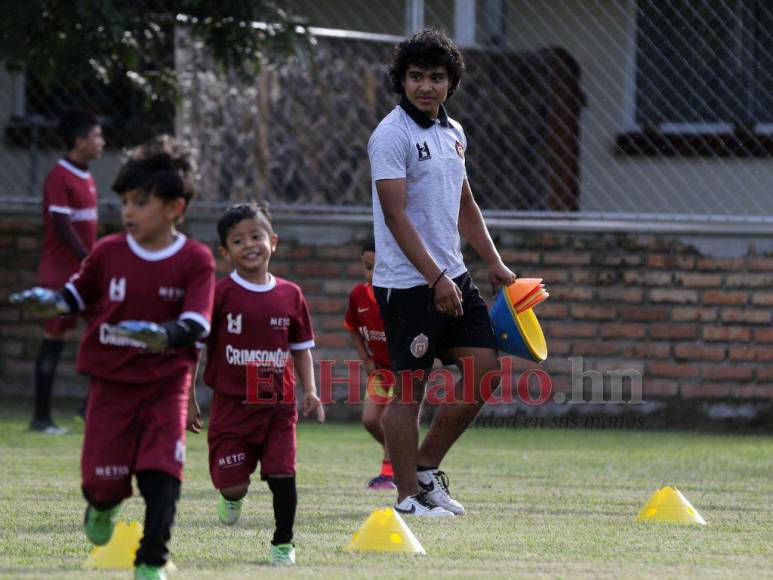 Servicio a la comunidad y formación de talentos: Así son los trabajos en Meta Academia Deportiva, proyecto de Irvin Reyna en Siguatepeque