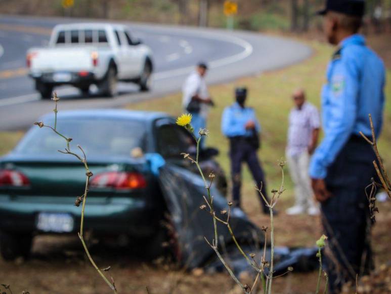 Familiares levantaron el cuerpo de hombre asesinado en la CA-5: fotos de la escena del crimen