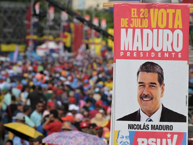 Así se vivió el cierre de campaña presidencial en Venezuela