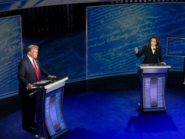 Entre acusaciones y propuestas se desarrolló el debate entre Trump y Harris