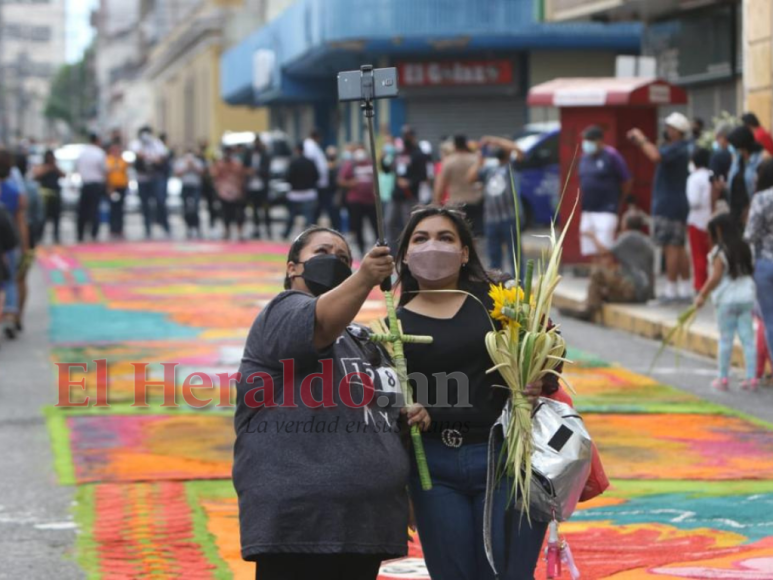 Los rostros de amor, fe y devoción que marcaron el inicio de Semana Santa en Tegucigalpa