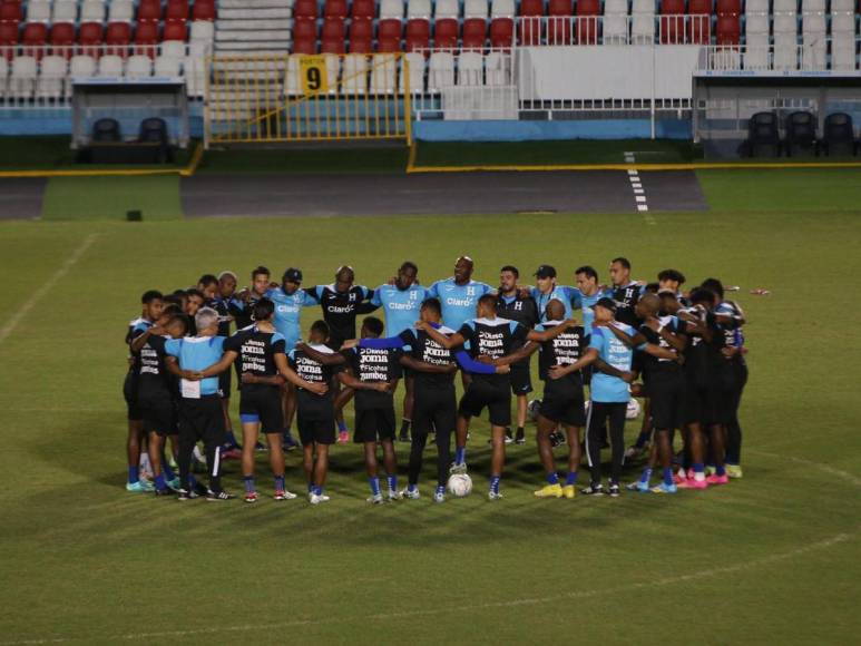 ¿Con variantes? El 11 titular con el que Honduras enfrentaría a Granada en el Estadio Nacional