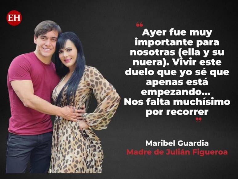 Maribel Guardia relata la dura despedida a su hijo Julián Figueroa