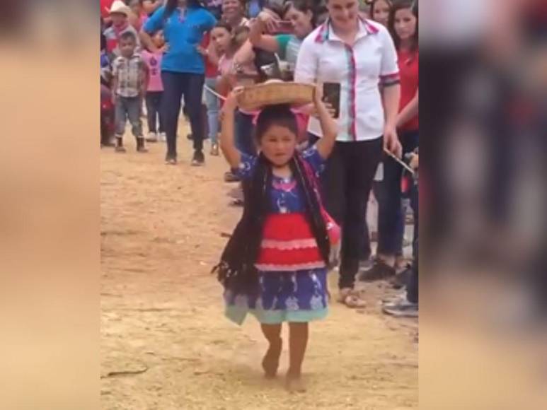 Así lucieron las indias bonitas de los centros educativos en Honduras