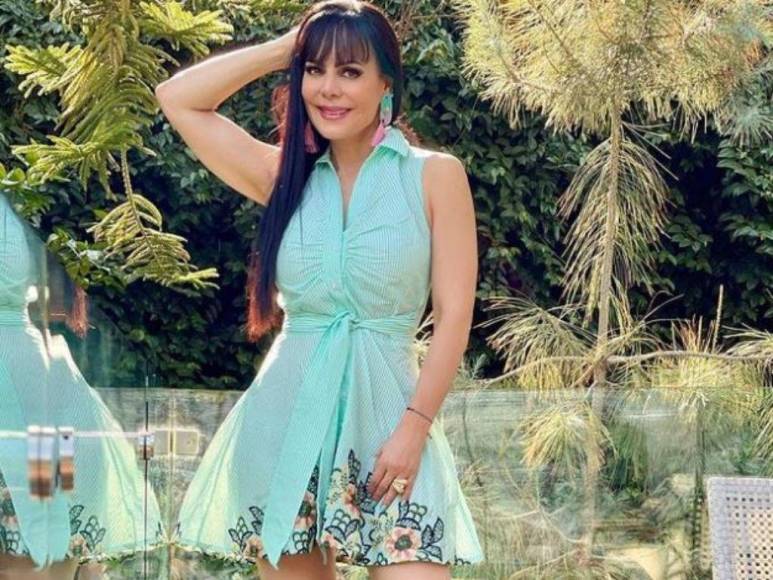 Radiante y estilizada, así luce Maribel Guardia a sus 63 años