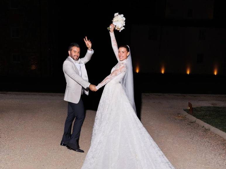 Las primeras fotos de la boda de ensueño de Michelle Salas y Danilo Díaz en Italia