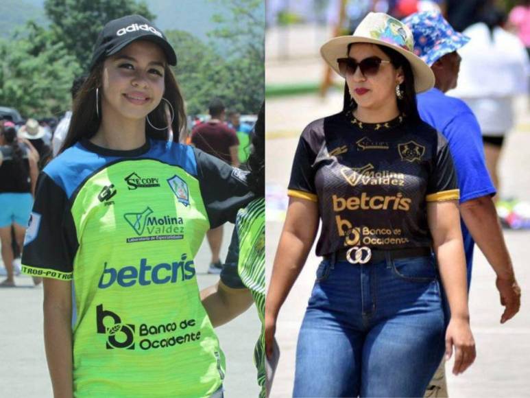 Las aficionadas más guapas de Olimpia y Olancho FC que cautivaron en la final