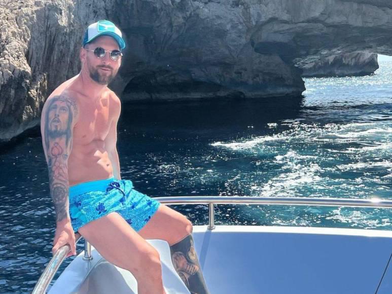 Messi y Antonela Rocuzzo disfrutan de sus vacaciones: Un hondureño es protagonista