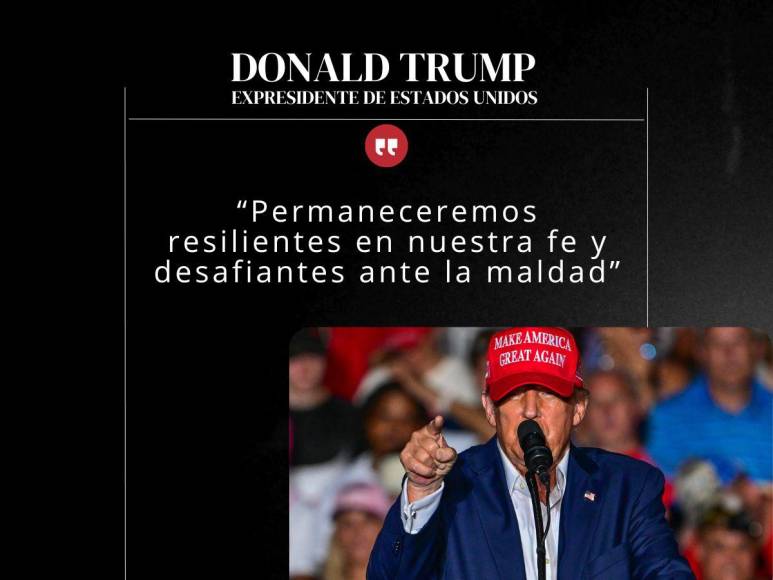 Las frases de Donald Trump tras el atentado en su contra en Pensilvania