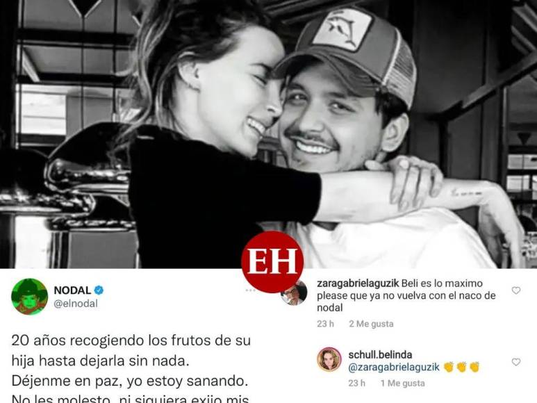 Las polémicas de Christian Nodal y Belinda tras su ruptura