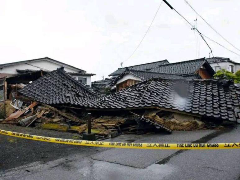 Daños, personas atrapadas y olas de tsunami: Más de 20 sismos sacuden Japón en Año Nuevo