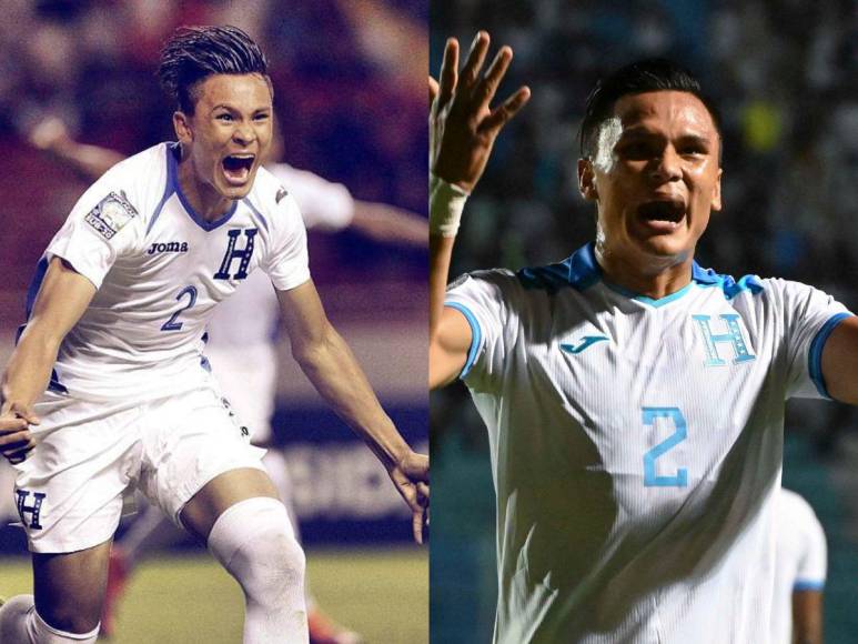 El antes y ahora de los jugadores de Honduras convocados ante México