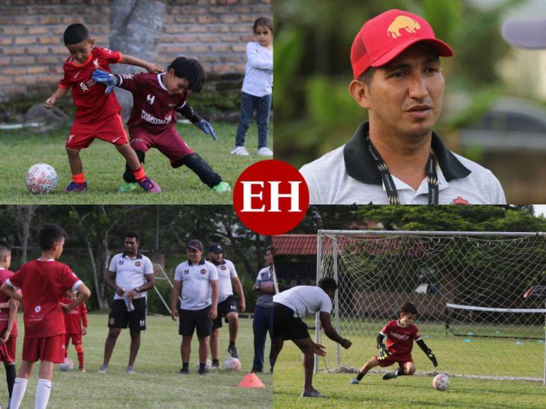 Servicio a la comunidad y formación de talentos: Así son los trabajos en Meta Academia Deportiva, proyecto de Irvin Reyna en Siguatepeque