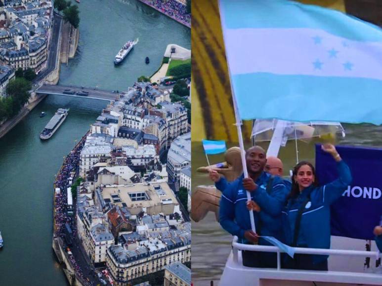 Con desfile de delegaciones en el Sena, inicia ceremonia de apertura París-2024