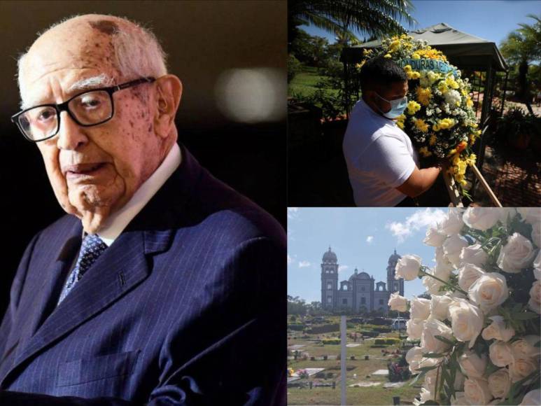 Entre flores y recuerdos de su trayectoria despiden al empresario hondureño Jorge Bueso Arias