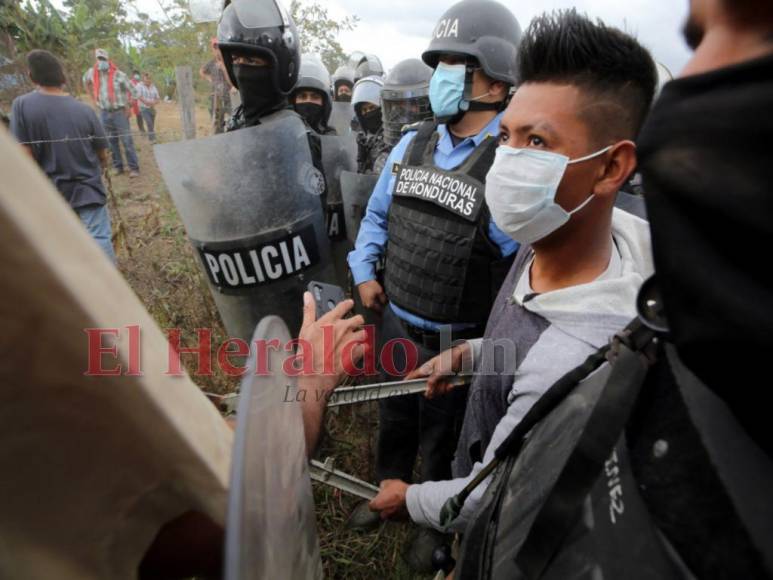 Tras enfrentamiento y diálogo suspenden desalojo en Tierras del Padre