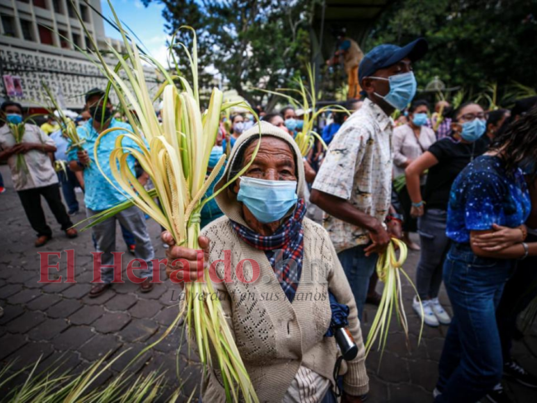 Los rostros de amor, fe y devoción que marcaron el inicio de Semana Santa en Tegucigalpa