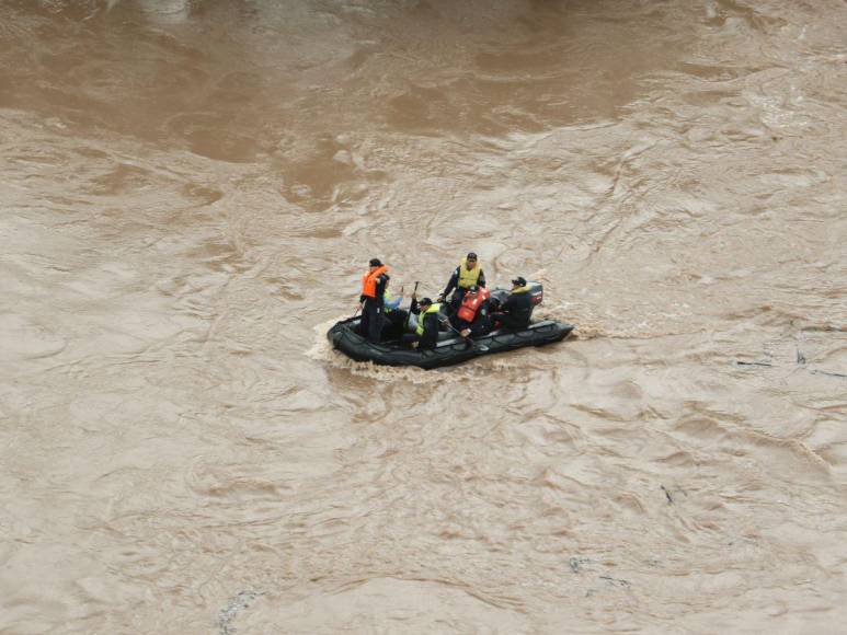 Fuertes lluvias inundan a El Progreso y el Valle de Sula