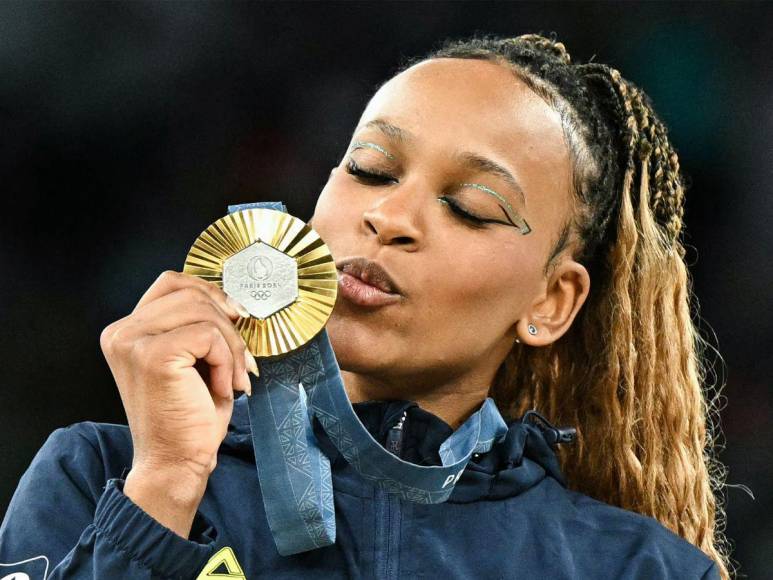 Rebeca Andrade, la brasileña que se llevó el oro en París 2024