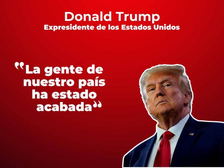 Las frases de Donald Trump durante el debate presidencial 2024