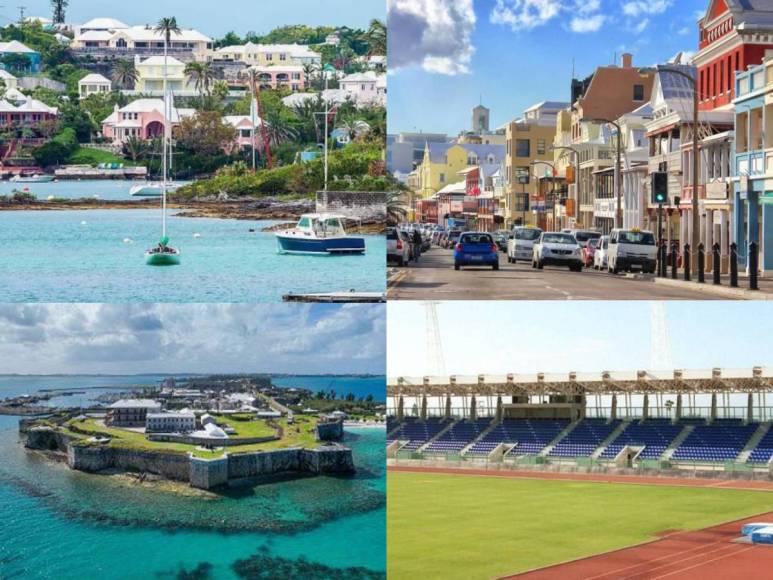Bermudas, la isla que visita Honduras para juego eliminatorio, estadio y bellas playas