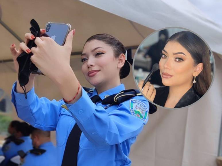 Karla Guiza, la primera oficial de policía en competir en Miss Honduras Universo