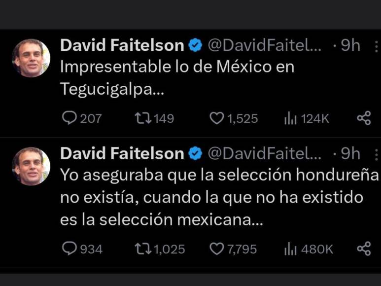 Así explotó Faitelson contra México y alabó el fútbol de Honduras