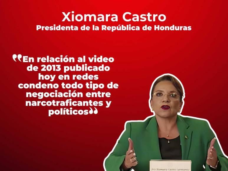 El plan para destruir mi gobierno está en marcha: las frases de Xiomara Castro tras narcovideo