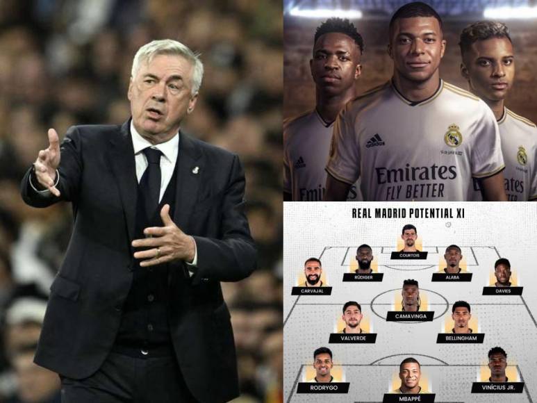 Real Madrid y su temido 11 para la próxima temporada tras la llegada de Mbappé