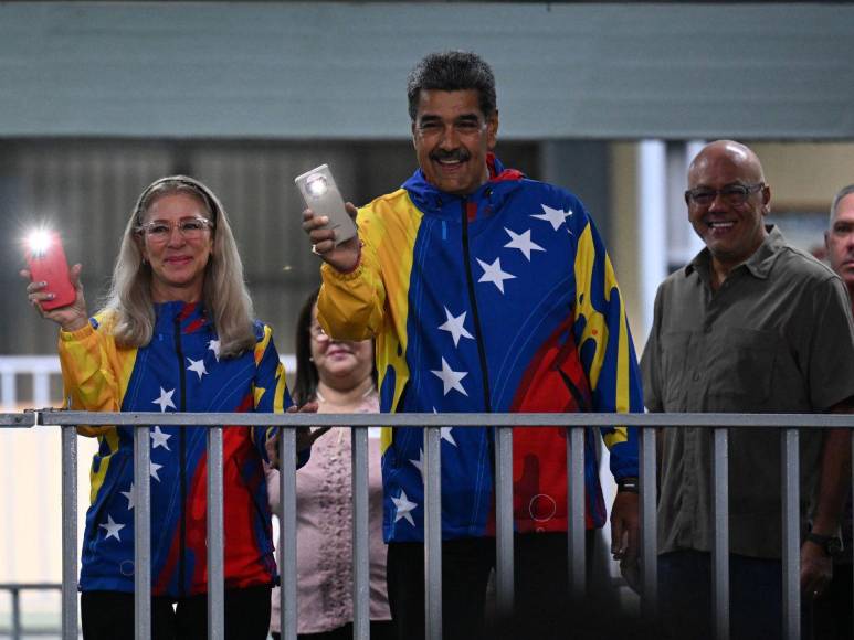 Así votaron Nicolás Maduro y Edmundo González en elecciones de Venezuela