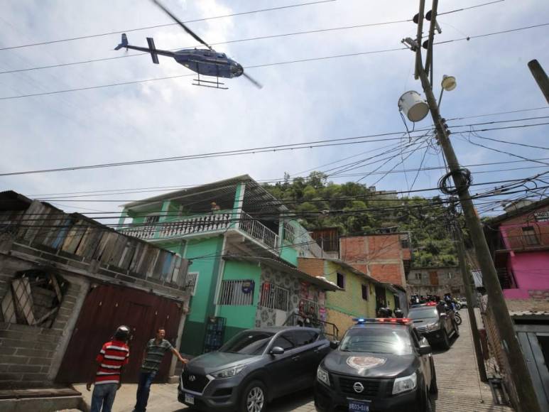 Feroz cerco de seguridad y detenidos en colonia Buenas Nuevas: fotos del crimen de un policía a manos de un pandillero