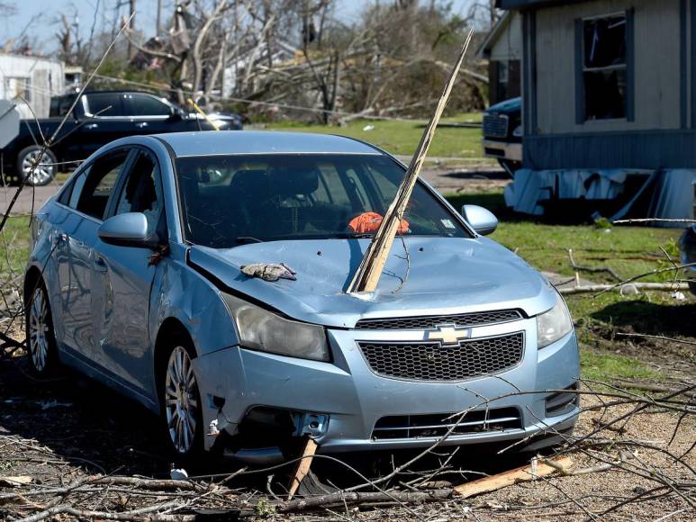 Impactantes fotos que muestran la destrucción causada por tornados en Misisipi