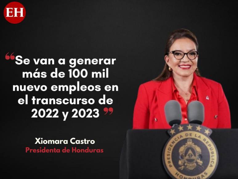 Las mejores frases del Informe de Primeros 100 Días de Gobierno de Xiomara Castro