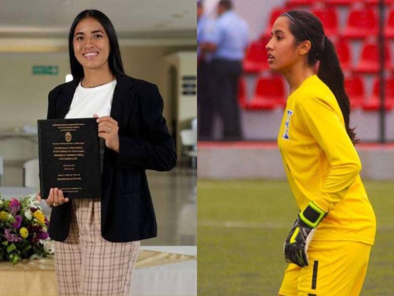 Madelinne Nieto, de graduarse en la UNAH a jugar con Honduras