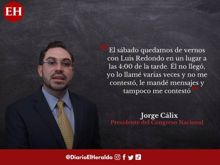 “El presidente Zelaya me tiene algo molesto”, frases de Jorge Cálix presidente del CN