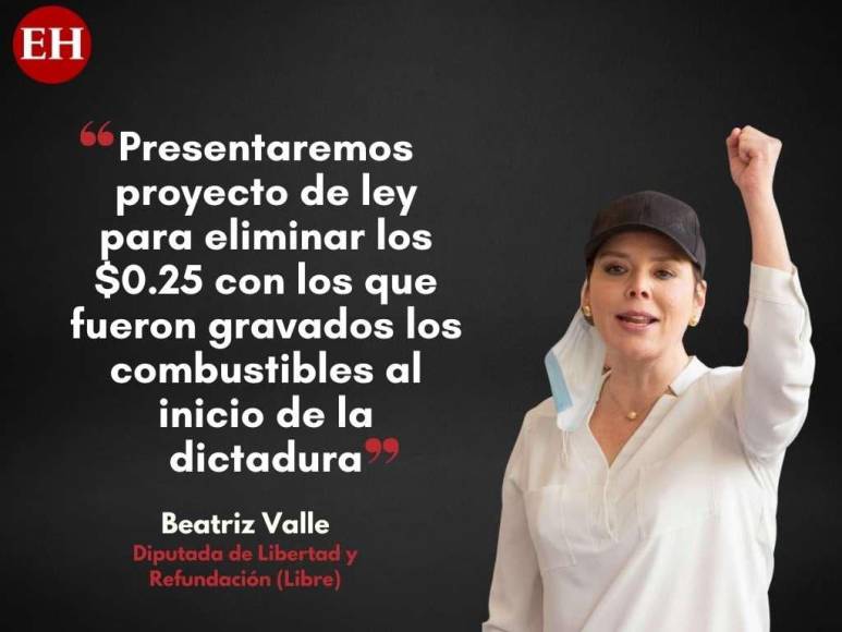 Las polémicas frases de Beatriz Valle en su regreso al Congreso Nacional