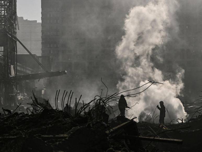 Las imágenes de una devastada Ucrania a 26 días de la invasión rusa