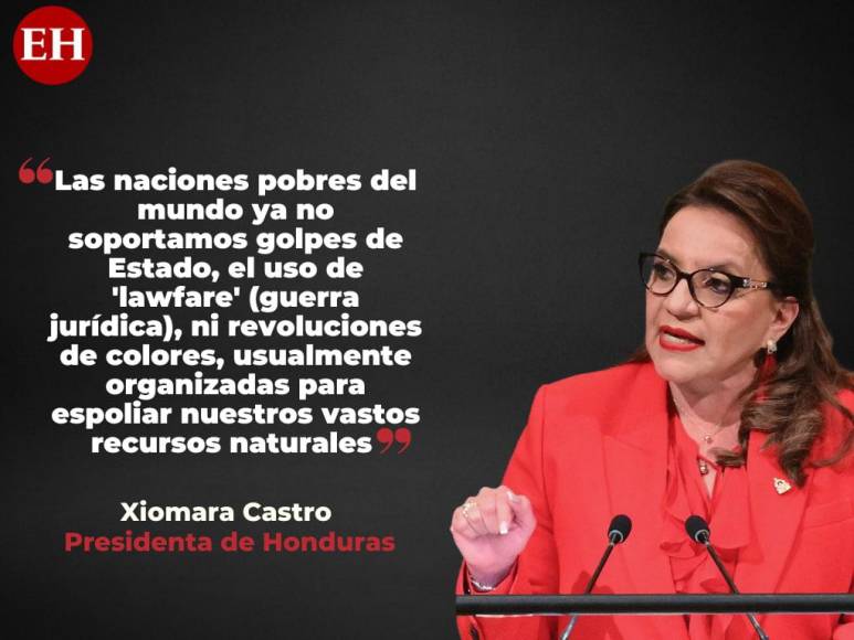 “Terminaremos con los monopolios y los oligopolios”: Las frases de Xiomara Castro en la Asamblea General de la ONU