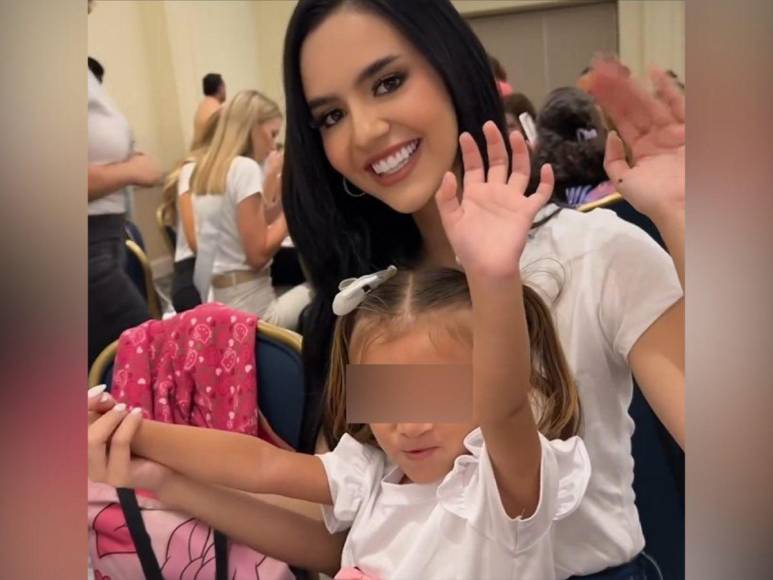 Candidatas de Miss Universo enternecen las redes con su visita a niños