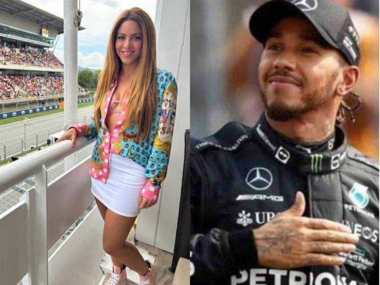 ¿Relación en secreto? Los rumores que reviven el interés de Lewis Hamilton hacia Shakira