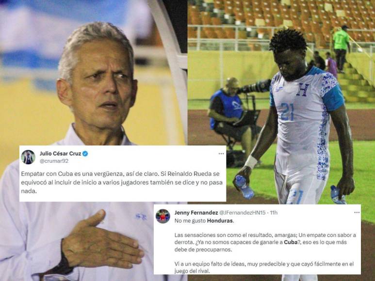 ”Penoso”, “conformistas”, “no estamos para competir”: prensa deportiva arremete contra Honduras tras empate ante Cuba