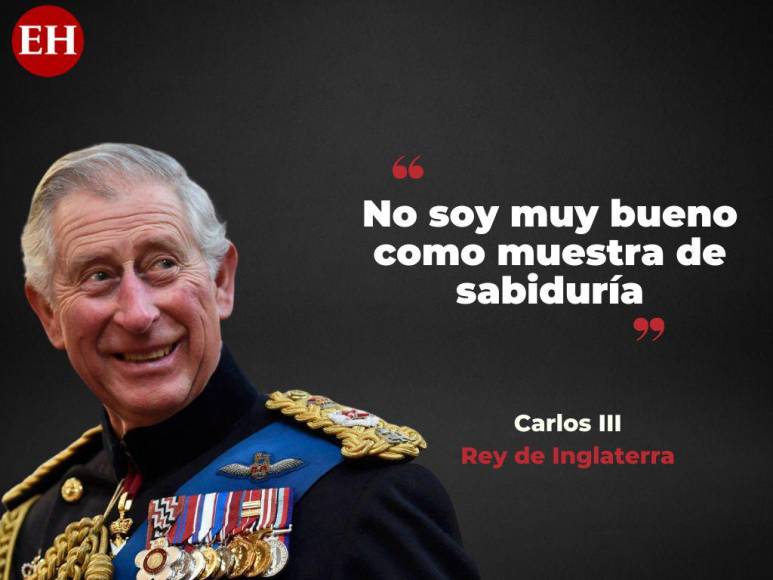 Polémicas y memorables, las frases de Carlos III cuando era príncipe