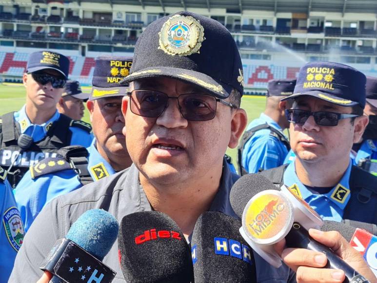 Olimpia-Motagua: preparativos del estadio y la Policía Nacional