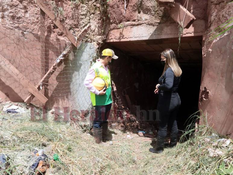 Así es la caja puente que tiene bajo amenaza de más socavones a Prados Universitarios (Fotos)