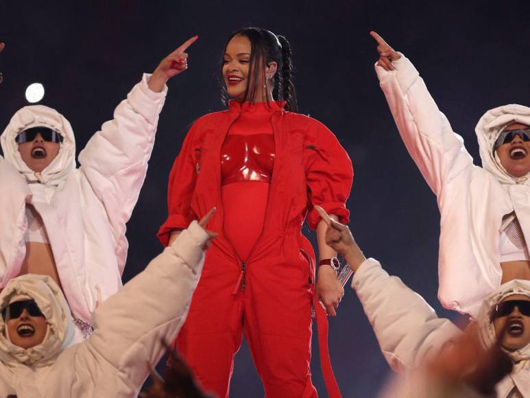 Esto es lo que significó el look premamá de Rihanna en el Super Bowl 2023