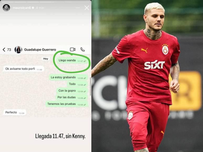 ¿Por qué Mauro Icardi expuso a Wanda Nara revelando chats privados?